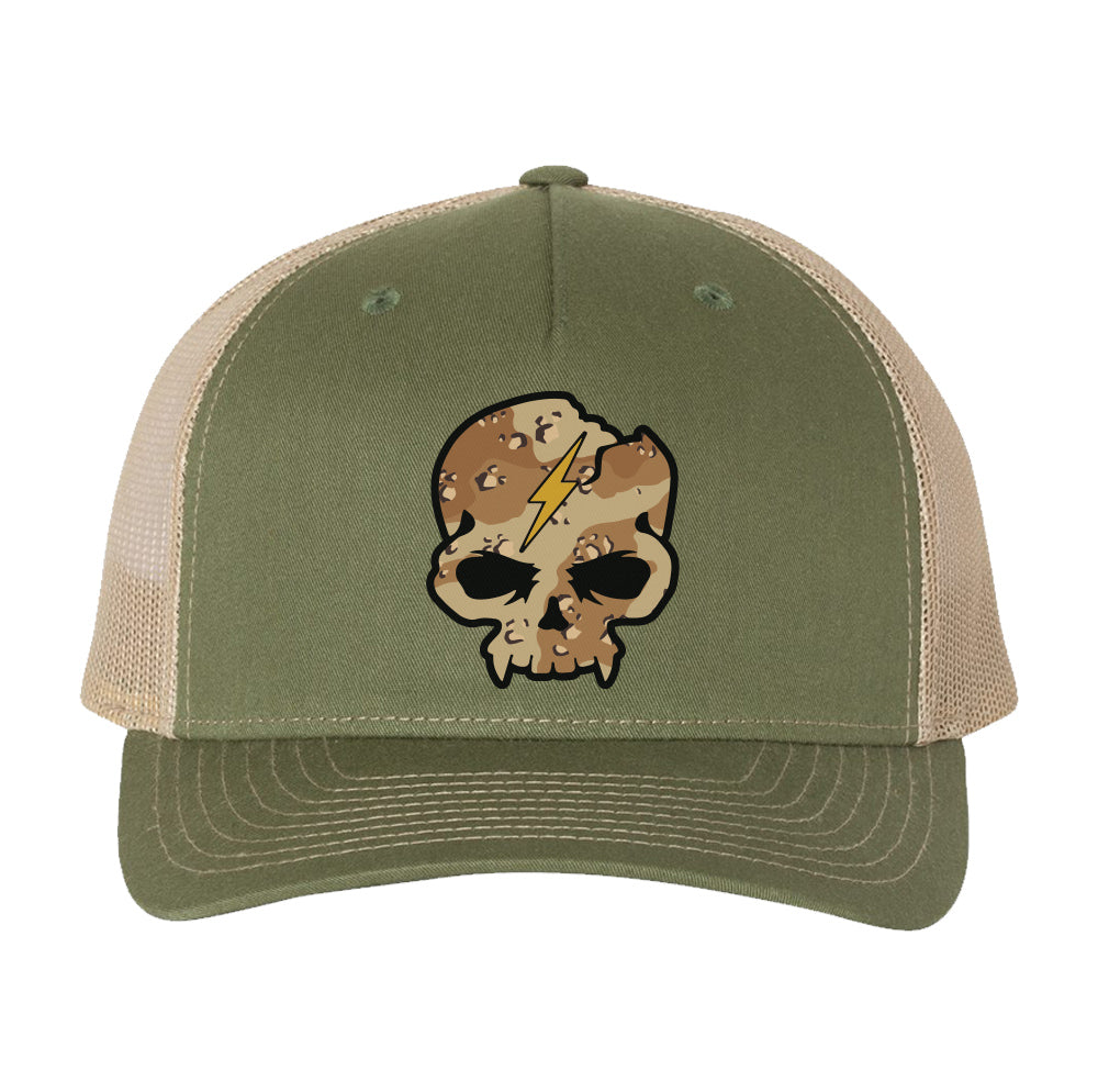 Battle Bars Skull Printed Snapbacks