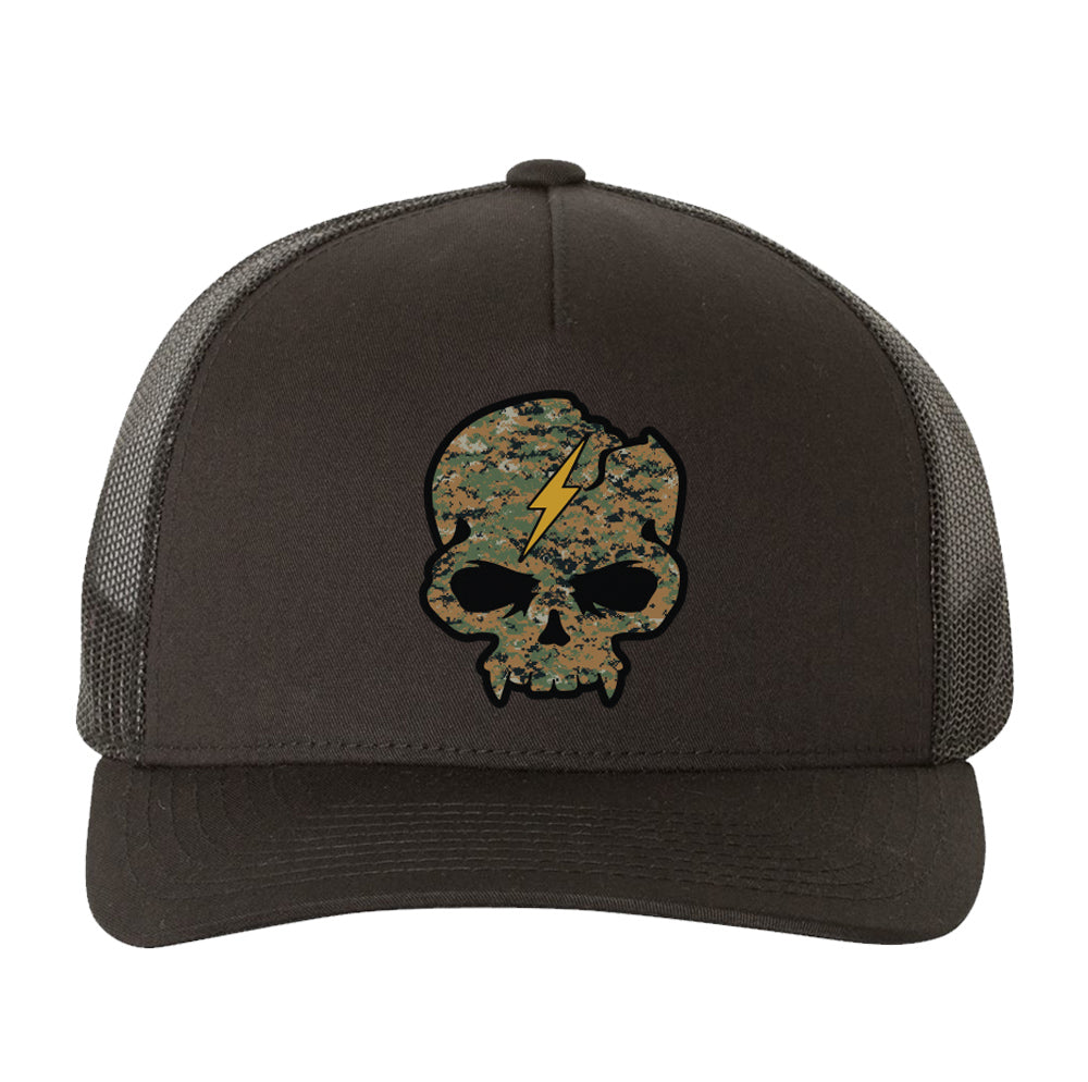 Battle Bars Skull Printed Snapbacks