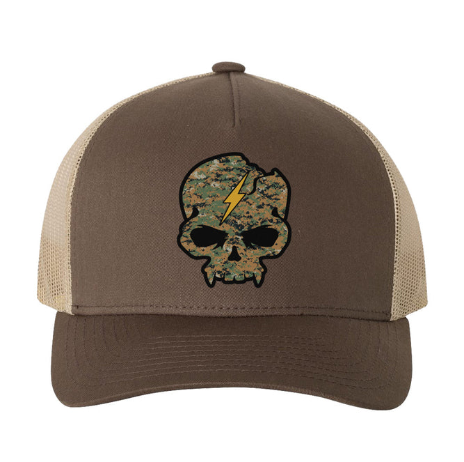 Battle Bars Skull Printed Snapbacks