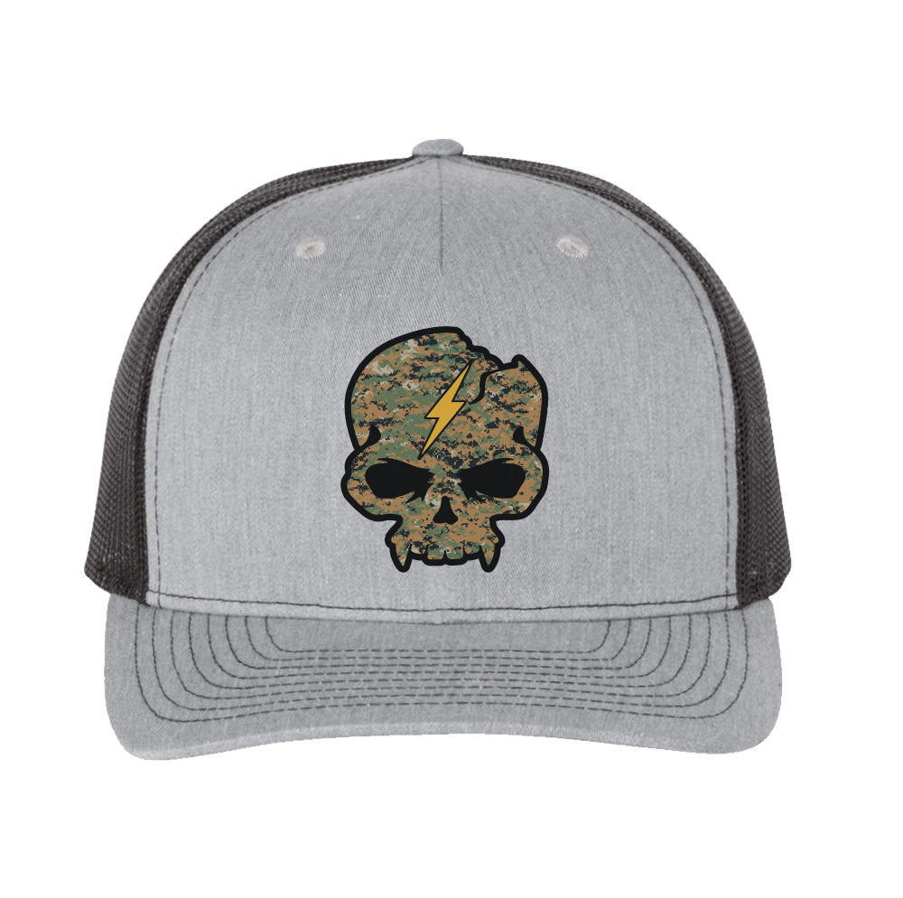 Battle Bars Skull Printed Snapbacks