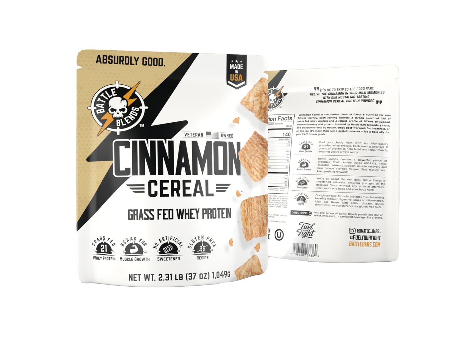 Cinnamon Cereal Protein Powder (2.31lbs)