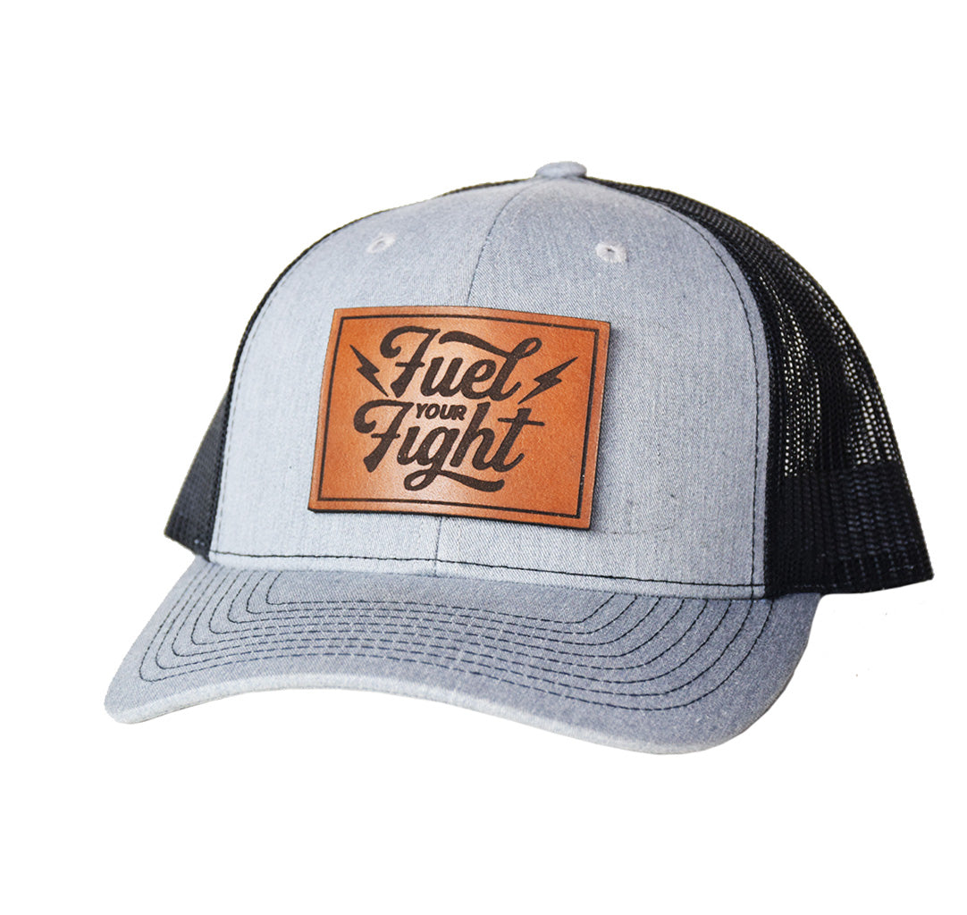 Fuel Your Fight Leather Snapback