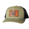 Fuel Your Fight Leather Snapback