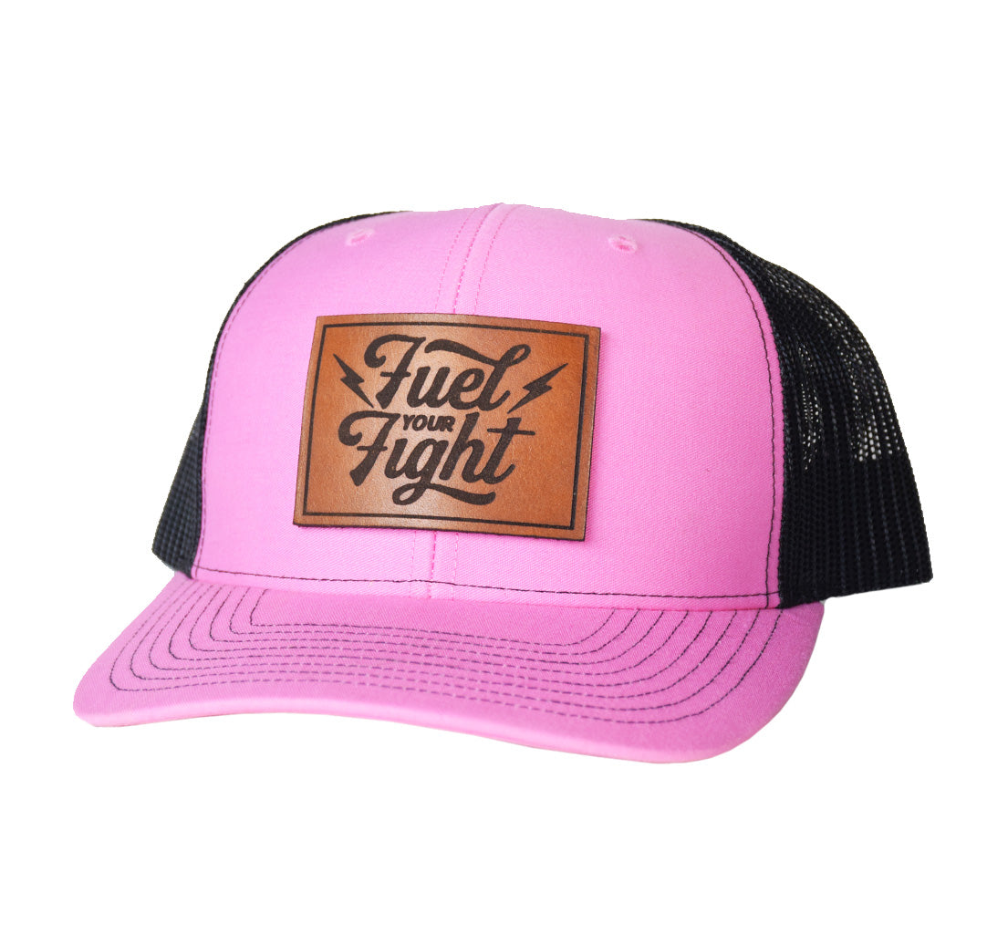 Fuel Your Fight Leather Snapback