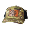 Fuel Your Fight Leather Snapback