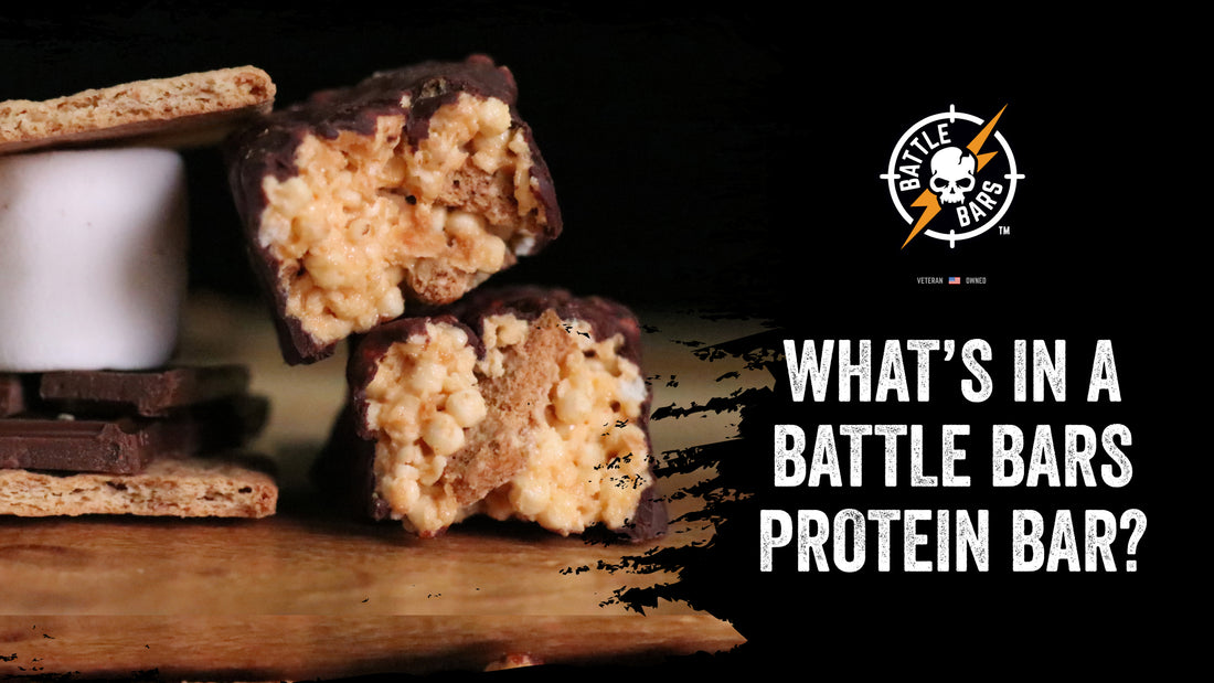 What’s In A Battle Bars Protein Bar?