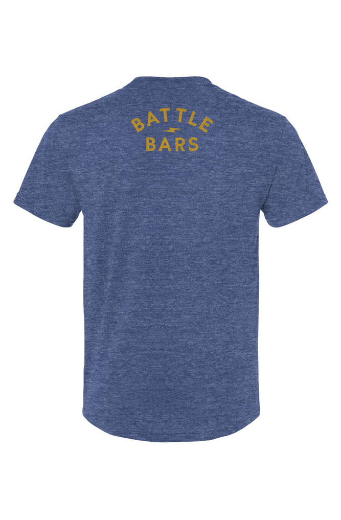 Battle Bars Topo Bolt Triblend Tee