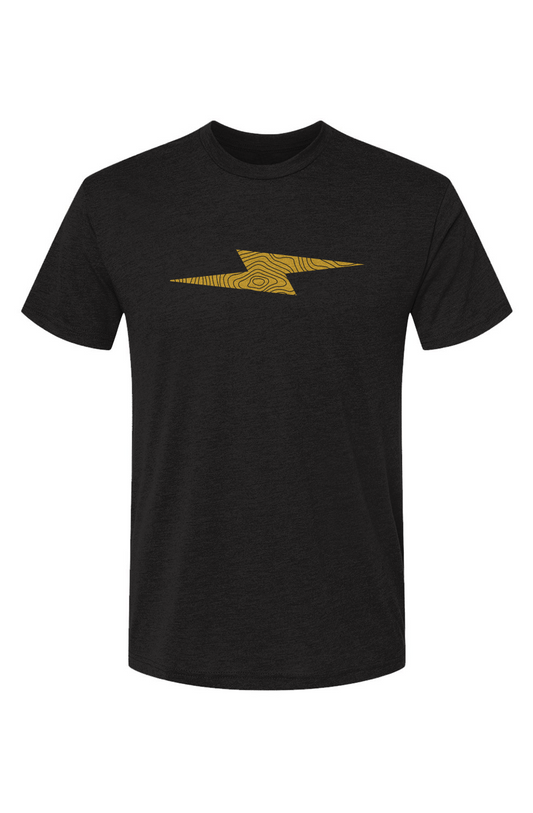 Battle Bars Topo Bolt Triblend Tee