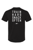 Train Hard Snack Often Triblend Tee
