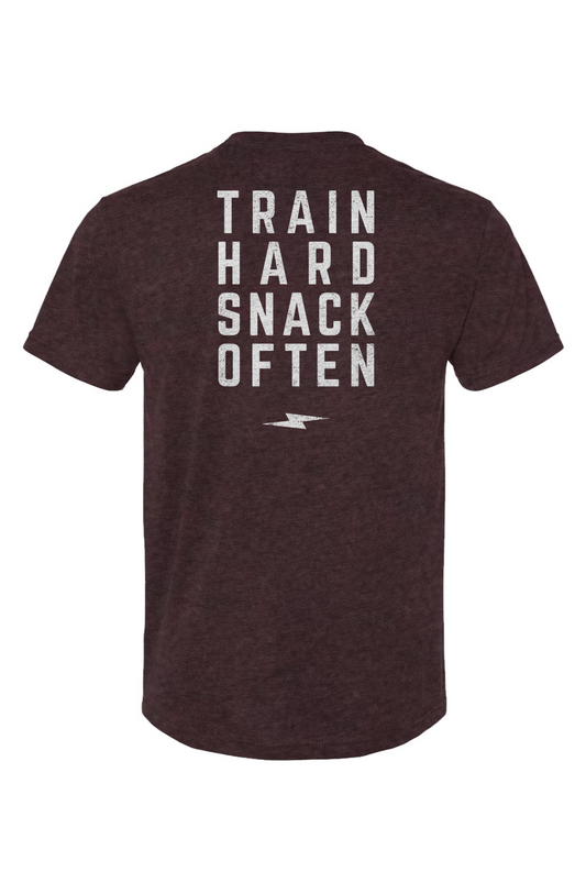 Train Hard Snack Often Triblend Tee