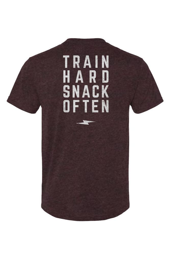Train Hard Snack Often Triblend Tee