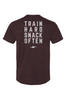 Train Hard Snack Often Triblend Tee