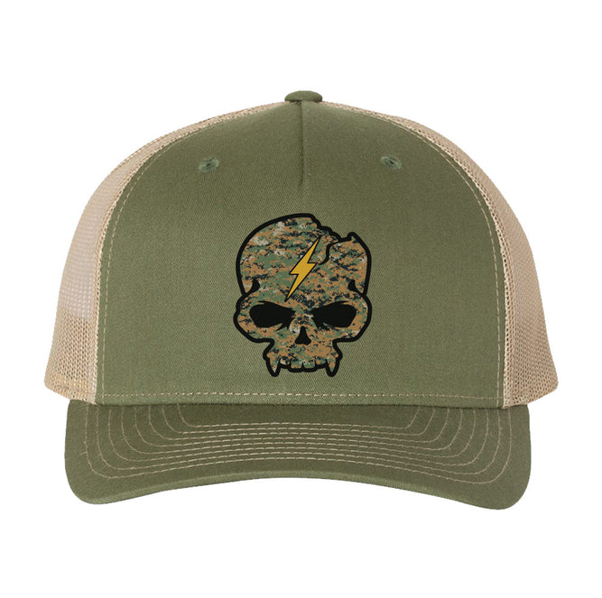 Battle Bars Skull Printed Snapbacks