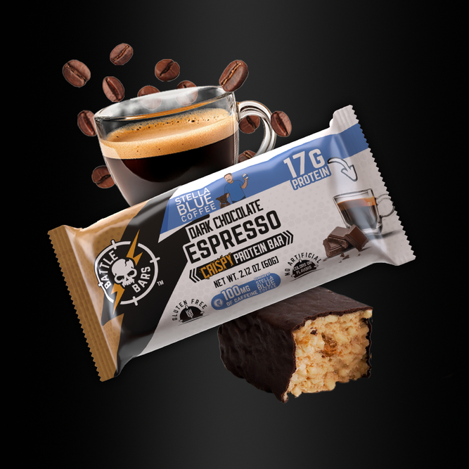Stella Blue Dark Chocolate Espresso Protein Bar