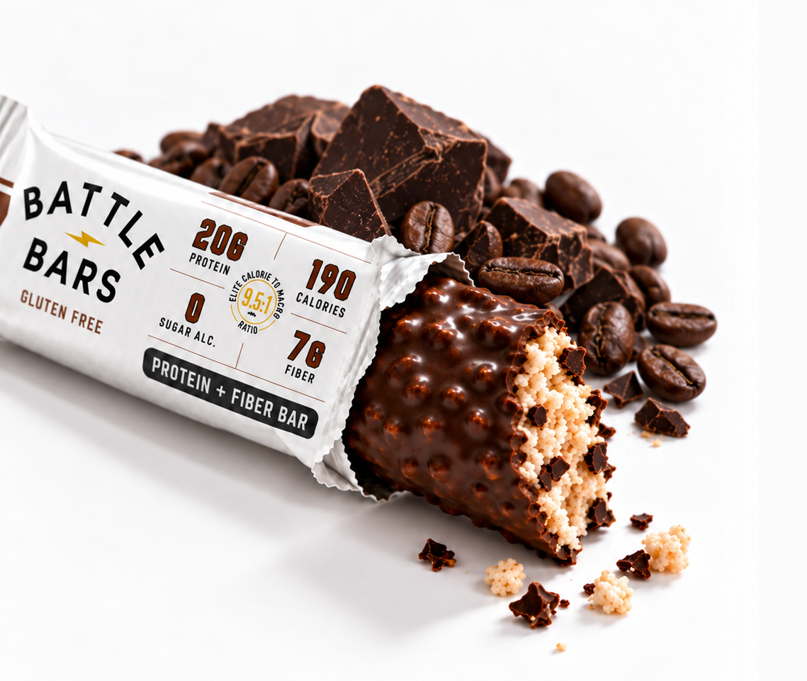 BATTLE BARS - 20G PROTEIN | 7G FIBER | 190 CAL