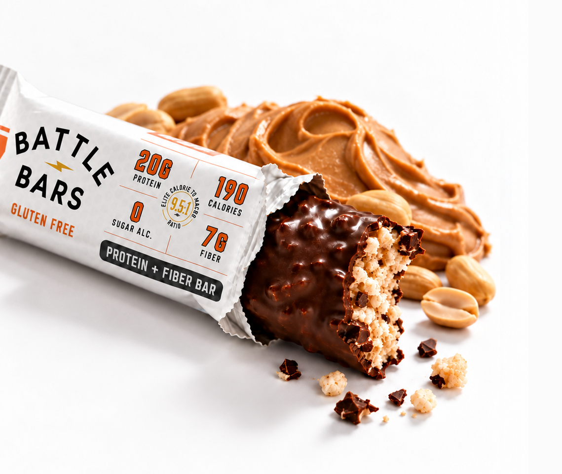 BATTLE BARS - 20G PROTEIN | 7G FIBER | 190 CAL