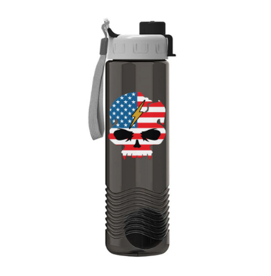 Battle Bars Camo Skull Shaker Bottle