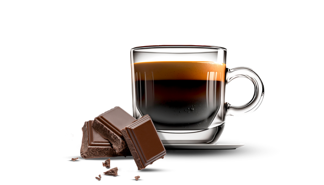 Espresso and dark chocolate