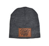 Fuel Your Fight Leather Patch Beanie