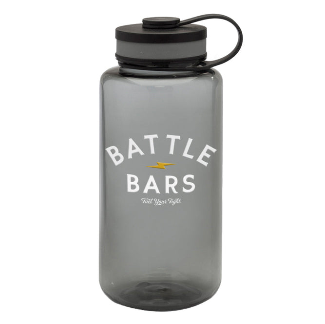 Battle Bars Bolt Logo Water Bottle