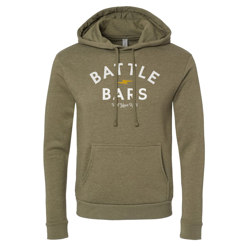 Battle Bars Chest Logo Hoodie