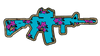 Hawaiian Punch Rifle Sticker Battle Bars